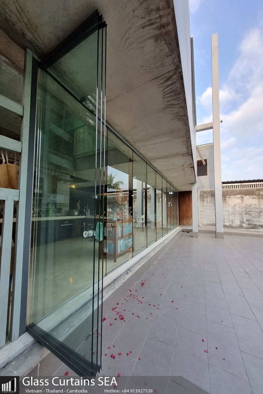 The advantages of European standard frameless glass that Glass Curtains SEA is providing in Cambodia