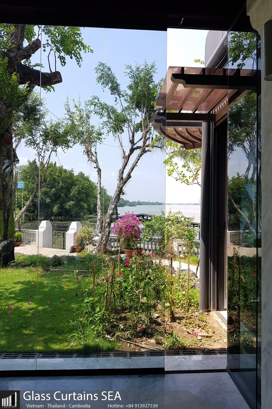 Glass Curtains SEA- Modern, elegant frameless glass supplier in Cambodia