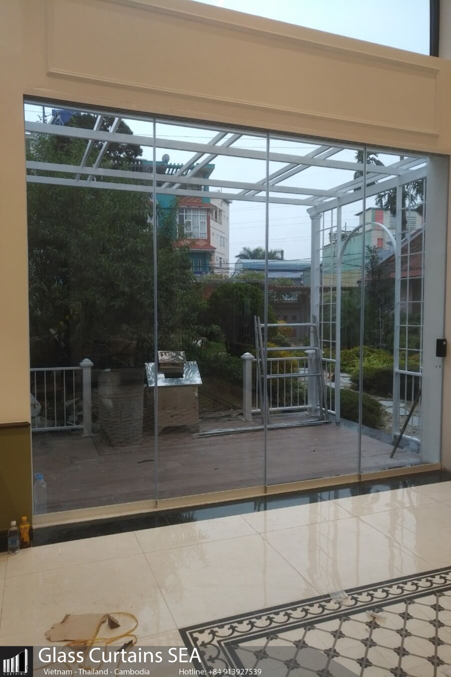 Glass Curtains SEA – High-End Frameless Sliding Glass Door Installation in the Philippines