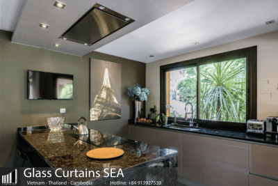 Sliding Glass Window for Kitchens